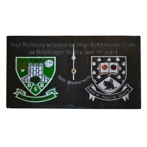 GAA Sports Crests Clock