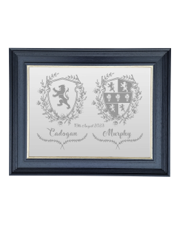 Personalised Family Coat of Arms Mirrors
