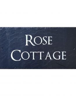 Natural Slate Home and Business Signs